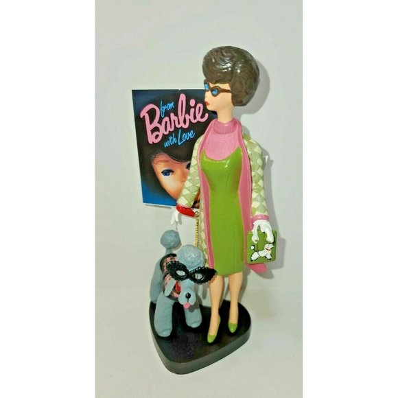 VINTAGE FROM BARBIE WITH LOVE POODLE PARADE 1965 No 113719 BY ENESCO MATTEL 1994 - Picture 5 of 11